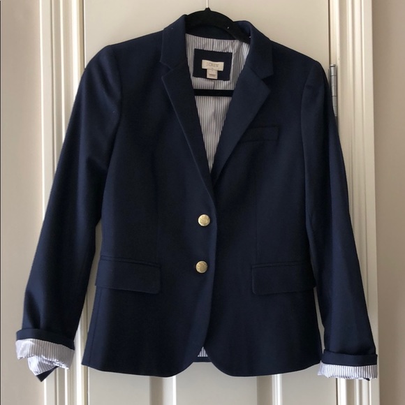 J.Crew navy blazer , new - Picture 1 of 7